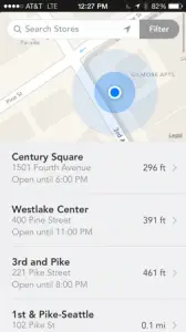 Starbucks store locator