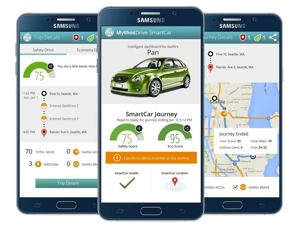 UpTop Airbiquity Samsung Galaxy app