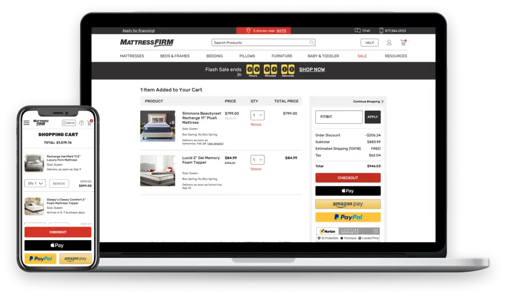 Mattress Firm Mattress Firm UpTop