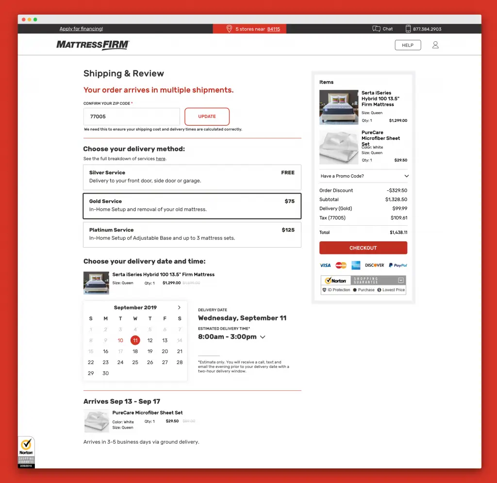 Mattress Firm Mattress Firm UpTop