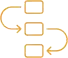 Workflow Simplification Icon